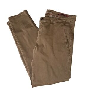 MAC JEANS Mens Ultimate Driver Pants Khaki Tan Slim Fit Chinos Size 38x32